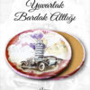 araba desenli yuvarlak bardakaltı
