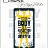 body vintage metal plaka