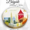 istanbul desenli büyük metal kutu