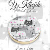 kedi desenli y.küçük metal kutu