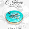 kuş desenli e.küçük metal kutu
