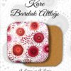 mandala desenli metal kare bardakaltı