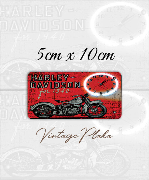 motor vintage küçük magnet plaka