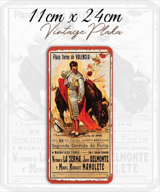 rodeo metal plaka
