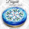 çini desenli büyük metal kutu
