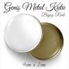 beyaz geniş metal kutu