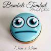 bombeli tombul kutu sevimli ifadeler emoji metal 8