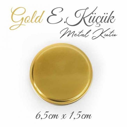 gold küçük metal kutu