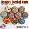 mandala metal kutu
