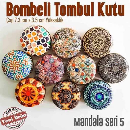 mandala metal kutu