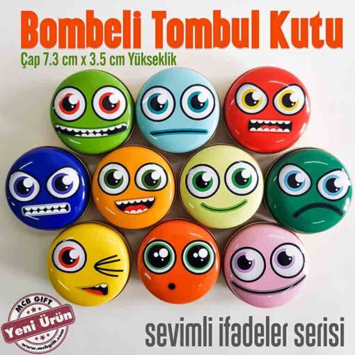 sevimli ifadeler serisi bombeli tombul kutu 1