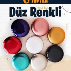 Düz Renk Baskısız Kutular (Toptan)