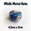 Marble Desenli Minik Metal Kutu