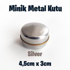 Silver Minik Metal Kutu (1 Koli=100 adet)