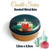 mum desenli bombeli metal kutu