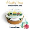 mum desenli bombeli metal kutu