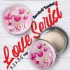 love desenli bombeli metal kutu