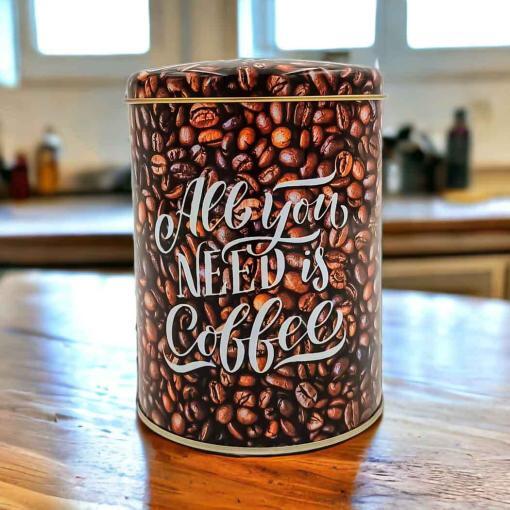 coffee metal kutu
